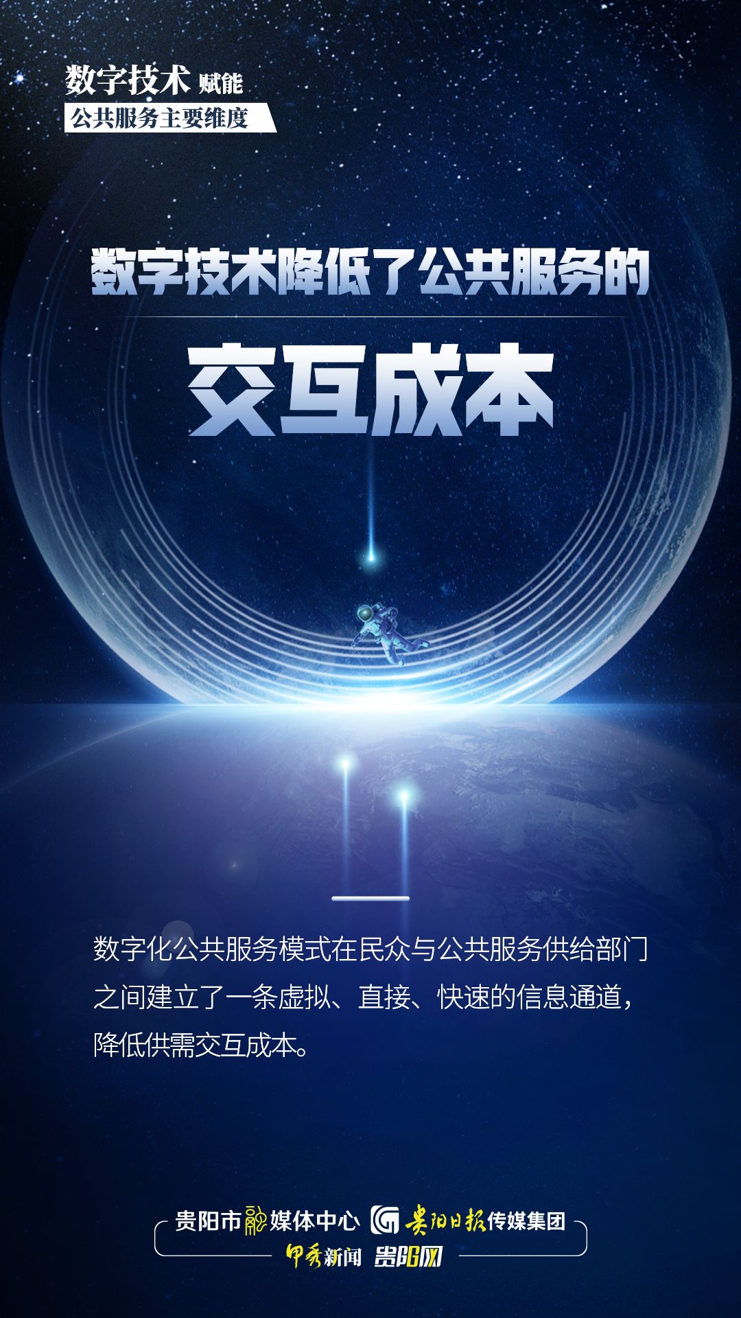 筑夢數智化·共繪新場景 五張海報速覽數字技術賦能公共服務新圖景